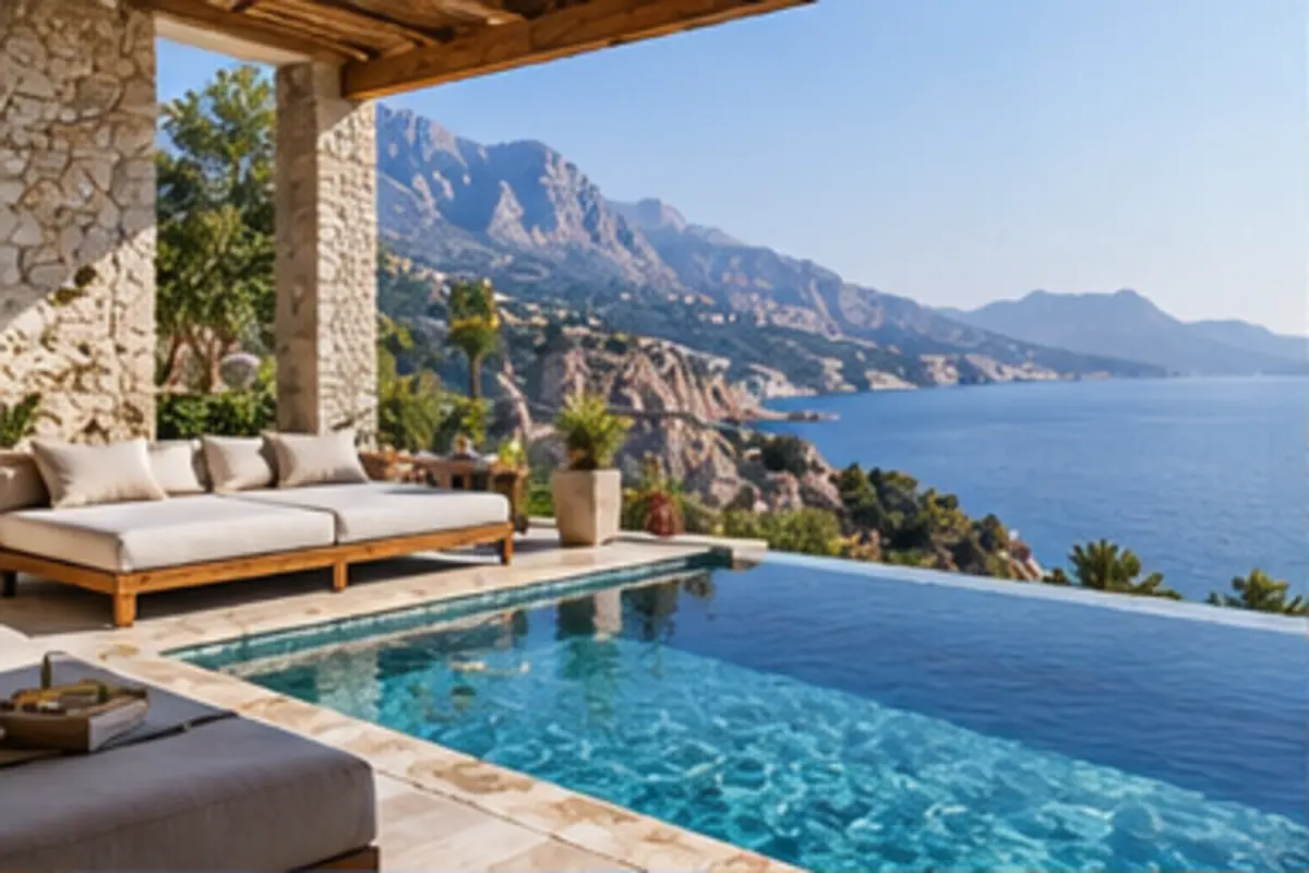 Private pool suite